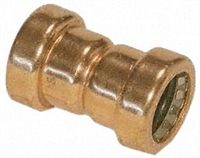 Pegler Yorkshire 22mm Straight Coupler Copper Push Fit Fitting