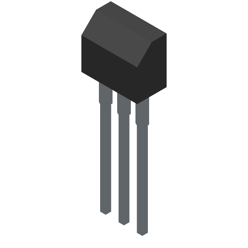 P-Channel JFET, 450V, 45mA ID, TO-92, Through Hole