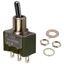 SPDT Toggle Switch, 6A 125VAC, Solder Lug, Panel Mount