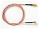 SMA R/A Plug-Jack RG316 Coax Cable 12" 50 Ohm Gold
