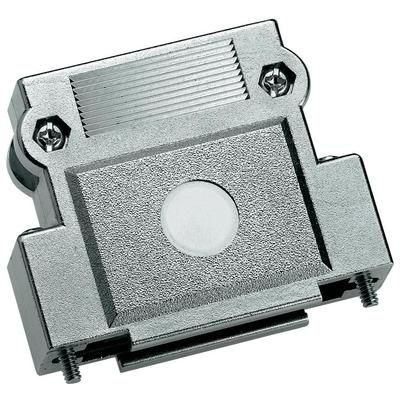 D-SUB housing Number of pins: 25 Plastic, metallised 180 ° Silver Provertha 37250M001 1 pc(s)