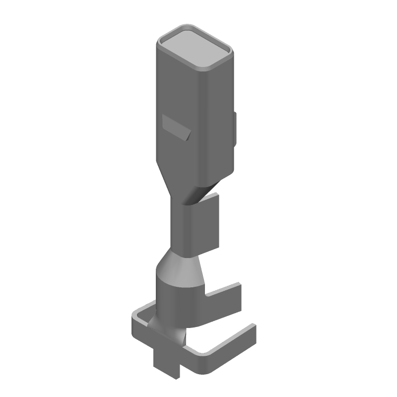 Female Crimp Signal/Power Contact, 22AWG, 5A, 600V, Tin