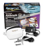 MODELCRAFT   SP30KC   KIT, AIRBRUSH & COMPRESSOR, UK PLUG