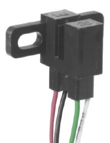 Photointerrupter, Transmissive, 30V, 50mA, 880nm, Phototransistor