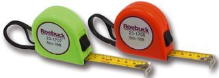 TAPE MEASURE, HIGH VIS, GRN, 5M; Tape Measure Type:Manual; Measuring Range Max:5m; Blade Width:19mm; Case Colour:-; Product Range:-; Colour:Green; Material:Plastic; Tape Length:5m; Tape Width:19mm; Tool Body Material:Plastic
