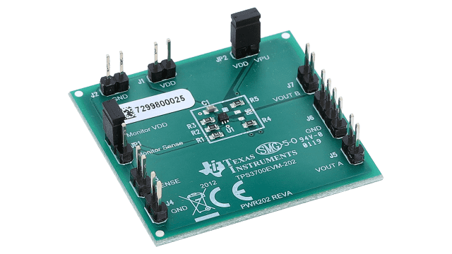Evaluation Module For TPS3700 Series High Voltage (18V) Window Comparator