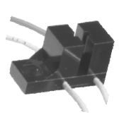 Photointerrupter, 30V, 50mA, 890nm, Phototransistor, Through Hole