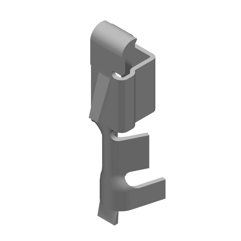 SL-156 6 Pos Female Signal Crimp Connector 10A Tin/Lead Plated