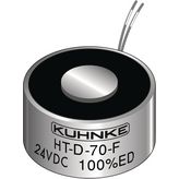 Holding Solenoid 40 N 2.5 W, HT-D20-F-24V100%, Kuhnke