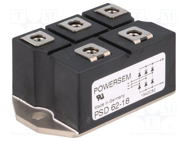 Diode bridge POWERSEM PSD 62-18 1800 V 63 A