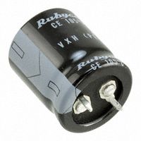 100uF 450V Aluminum Electrolytic Capacitor, Snap-In, 22x25mm