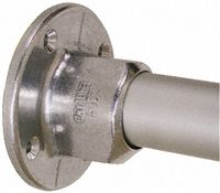 Kee Lite Aluminium L61 Wall Flange, 33.7mm Round Tube, Type 6