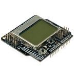 GRAPHIC LCD SHIELD,ARDUINO 48X48,BACKLIGHT,JOYSTICK