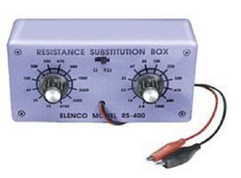 Elenco Substitution Box Kits, Resistor (10 Ohm-1 MegOhm), Features: Identifies or simulates proper resistance values