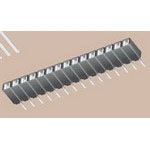 Conn Socket Strip SKT 19 POS 2.54mm Solder ST Thru-Hole Bulk