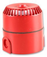 SOUNDER, ROSHNI, RED, DEEP, 240V; Transducer Function: Sounder; Input Current: 33mA; Tone Output Type: 28 Tone; Sound...
