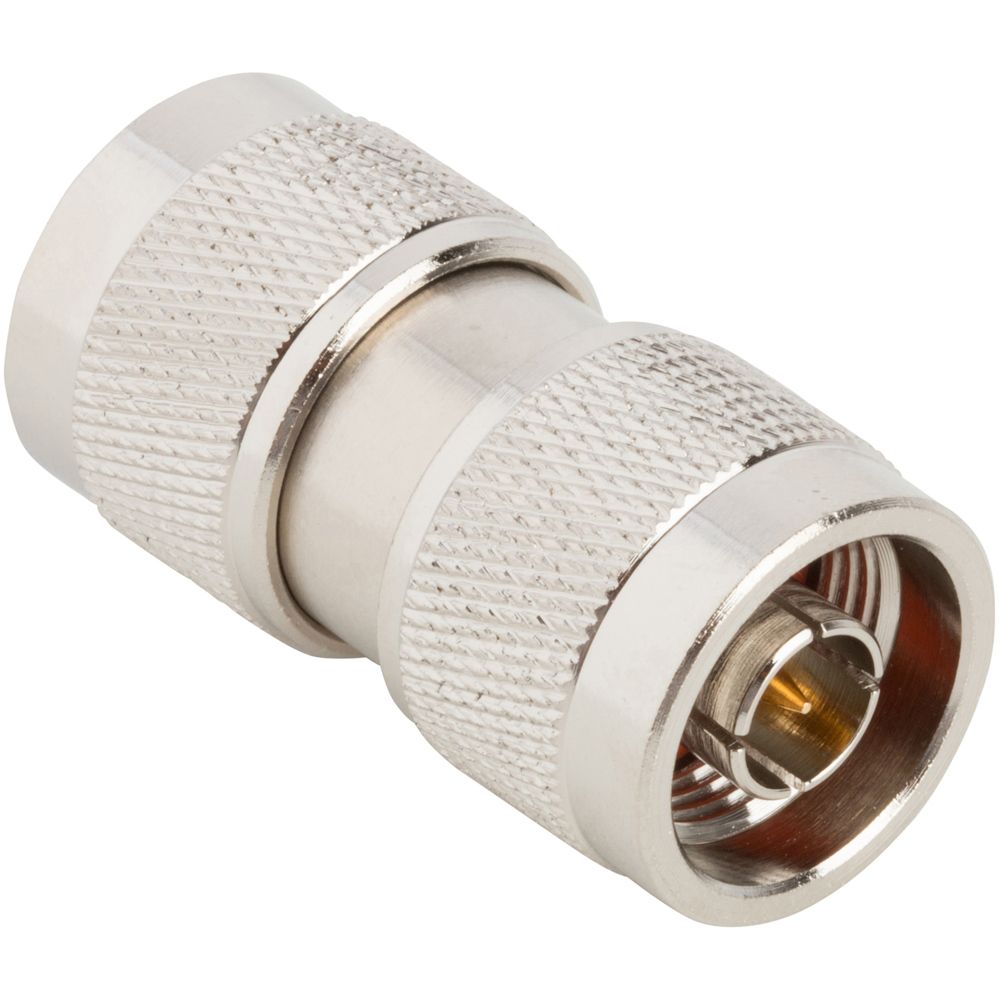 RF Connector Adapter, N-N, Male-Male, Plug-plug