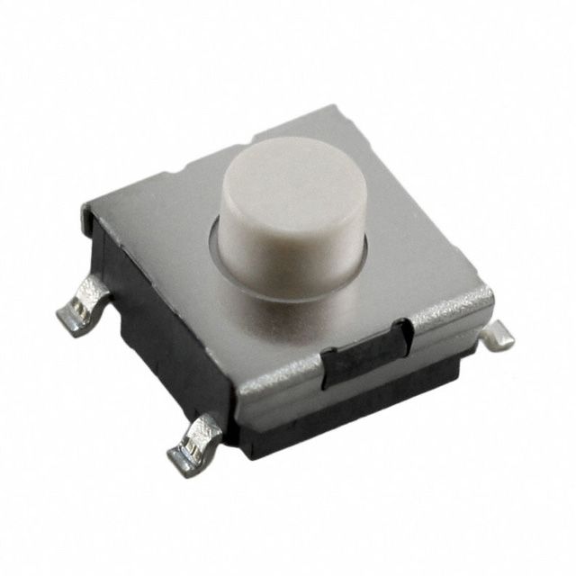 Tactile Switch, SMD, SPST-NO, 50mA, 24VDC, 1.47N