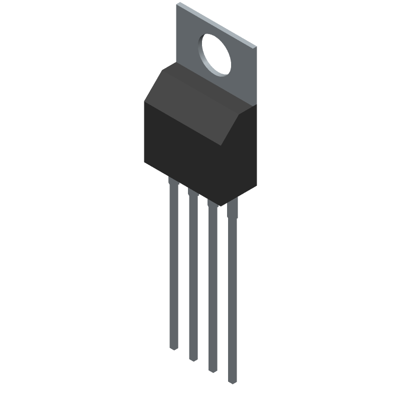 5V LDO Regulator, 2A, TO-220, 35V In, Positive