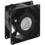 AC Fan Sleeve Bearing 115V 0.14A/0.115A 10W/9W 50Hz/60Hz 2850RPM/3300RPM 44.5CFM/52.97CFM 36dB/41dB Flange Mount