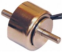 Push Pull Action Tubular Solenoid, 4mm stroke, 3 V dc, 2W