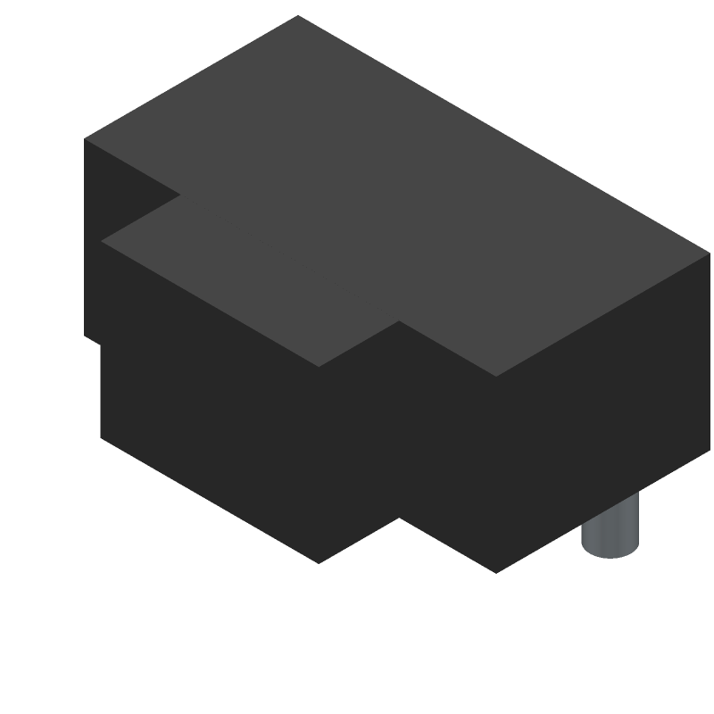 D-Sub 15Pos Female RA Solder Connector, 2A, 125V, Gold/Nickel
