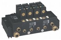 Parker PS1 3/2 Solenoid/Spring DIN Rail Manifold Pneumatic Control Valve, 200L/min