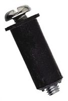 Rawl Fixings Brass, Rubber Wall Plug 9195 M5, fixing hole diameter 10mm, length 14.1mm