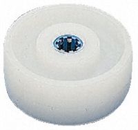LAG Polyamide White Solid Wheel 4017/X, 600kg