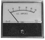 Voltmeter,  AC;  0 to 10 V;  Polarized-Vane Solenoid;  Polystyrene;  5%