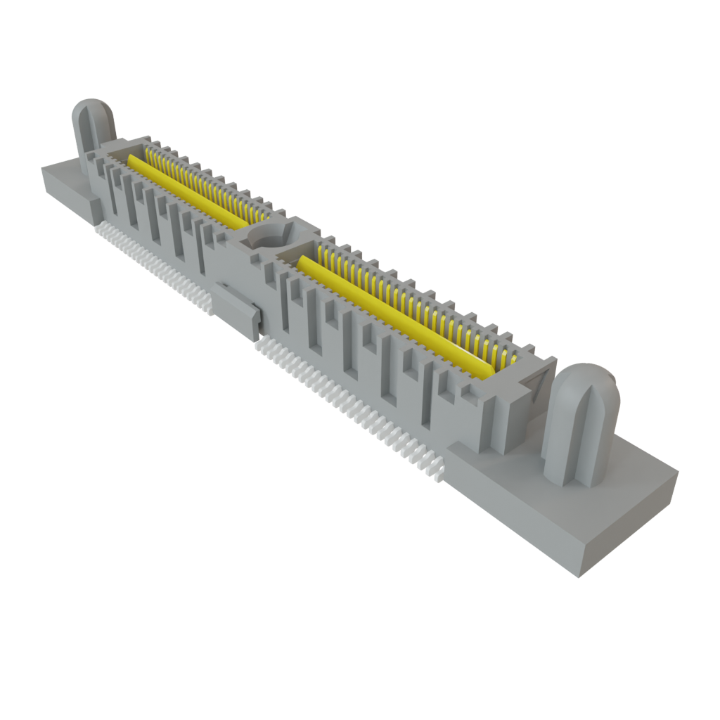 Conn Micro High Speed Terminal Strip HDR 104 POS 0.635mm Solder ST SMD Tray