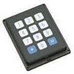 12Keypads and Keyboards Terminal Pins 3000000Cycles 10mA 24VDC 3.43N