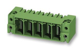 PHOENIX CONTACT PC 35 HC/2-GF-15.00 Wire-To-Board Connector, Flange, PC Series, 2 Contacts, Header, 15 mm, Through Hole, 1 Rows