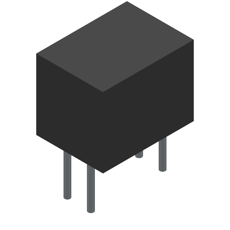 2-Pos SPST Rotary DIP Switch, 0.15A 30VDC, Thru-Hole, Gold Contacts