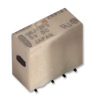 OMRON ELECTRONIC COMPONENTS G6JU2FSY12DC Signal Relay, G6J-Y Series, DPDT, 12 VDC, 1 A, SMD, Latching Single Coil