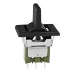 Illuminated SPDT Rocker Switch, 6A 250VAC, Paddle, Solder