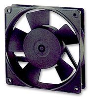 BISONIC   12P-230LB-T   Axial Fan, Low Air Flow, Terminal, Ball, 230 VAC, 120 mm, 25 mm, 53.3 cu.ft/min, 1.53 m/min