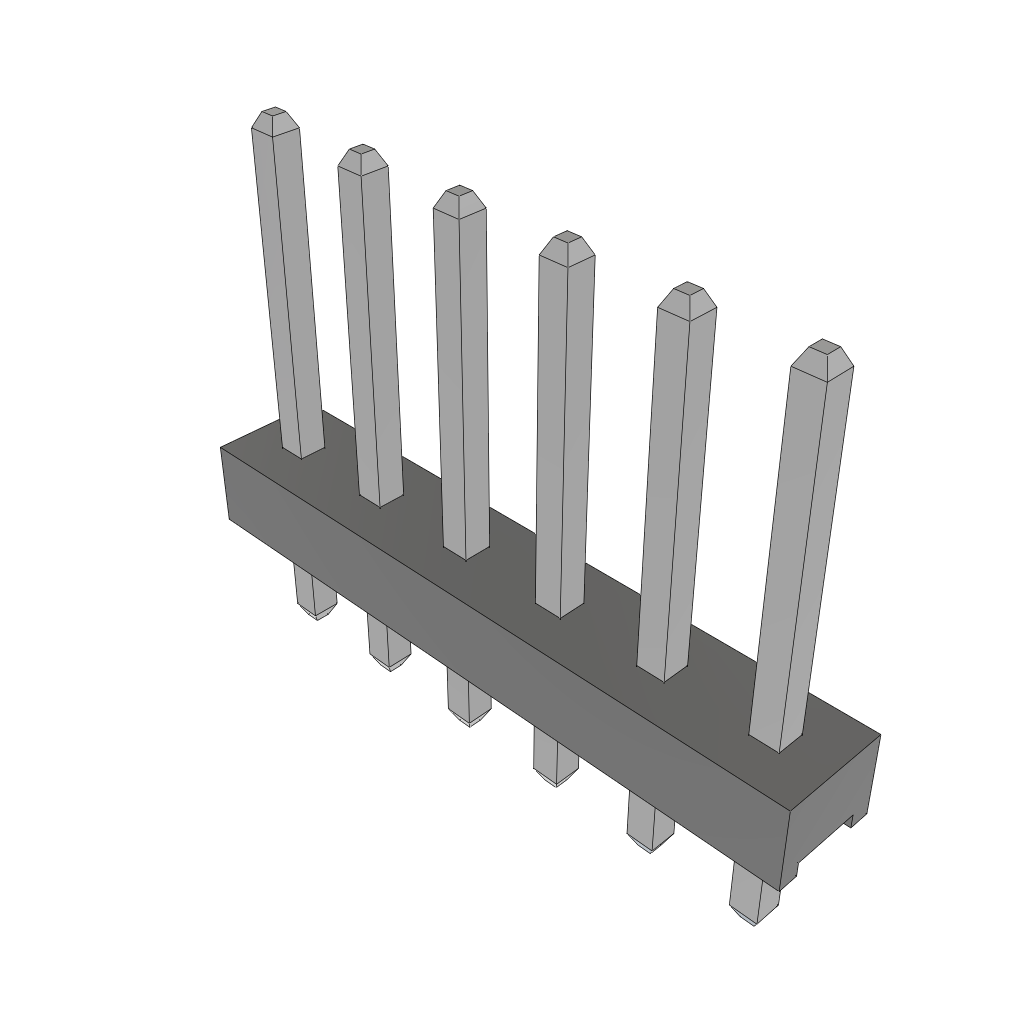 Variable Post Height Header Strips, 2.00 mm Pitch