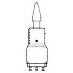 Switch Toggle ON ON DPDT Tab Lever Solder 5A 125VAC 28VDC Panel Mount with Threads
