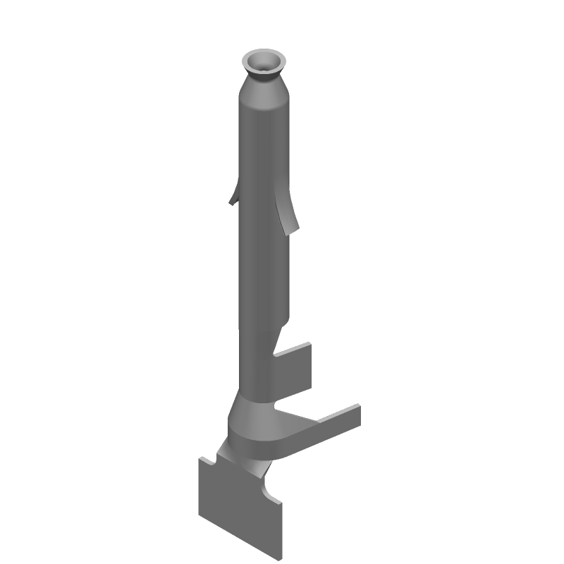 Power Contact, Female, Crimp, 18-22AWG, 11.2A, 600V, Tin