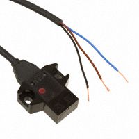 Retroreflective Photoelectric Sensor, 2.5mm Min, 8mm Max, Panel Mount