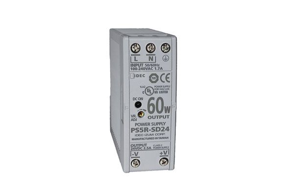 24V 2.5A 60W AC/DC Power Supply, Single Output
