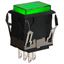 Illuminated Pushbutton Switch SPDT 3A 250VAC Green LED Panel Mount