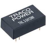 DC/DC converter 18. . .75 VDC 15 VDC 3 W, THL 3-4823WI, Traco Power