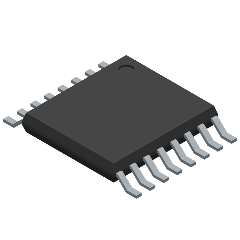 Clock Generator, 200MHz, CMOS, 6-Out, I2C, TSSOP-16