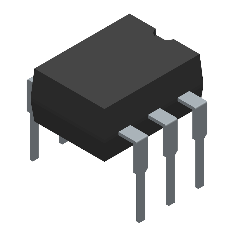 Triac Output Optocoupler, 1-Element, 5300V Isolation, SURFACE MOUNT, DIP-6