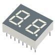 Smart/Normal 7 Seg Numeric LED Display, Green, 10mm, ROHS COMPLIANT PACKAGE-16