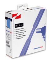 HELLERMANNTYTON HIS-3-3/1-PEX-BU Heat Shrink Tubing, HIS-3 Dispenser Pack, 3 mm, 0.118 ", 3:1, Blue, 32.81 ft, 10 m