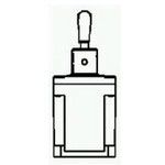 Toggle Switch SPST 0.1A 115VAC 28VDC Non-Illuminated