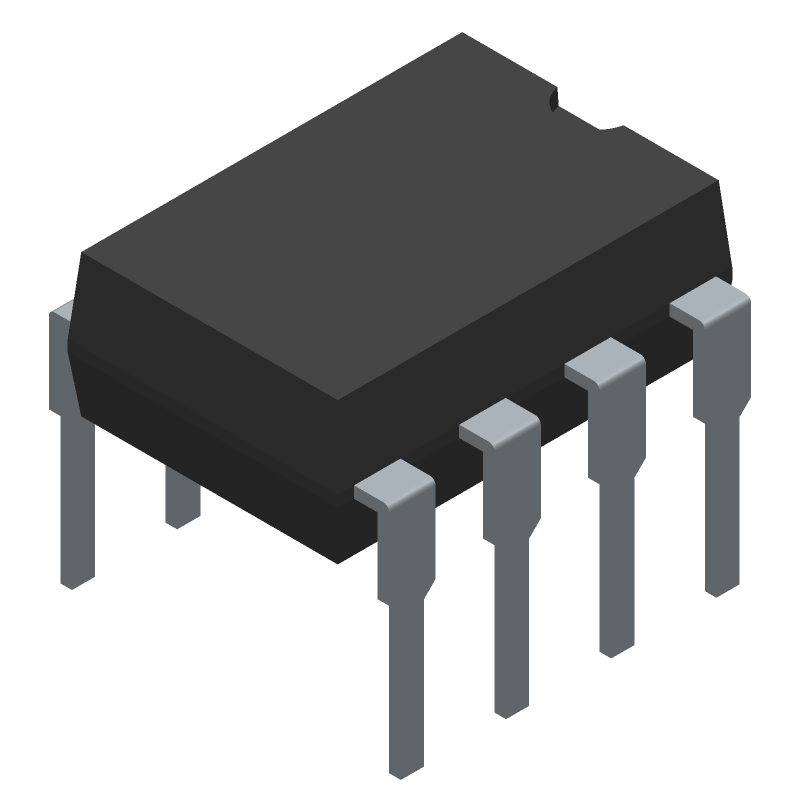 Photodiode Transimpedance Amplifier, 14kHz BW, 650nm, PDIP